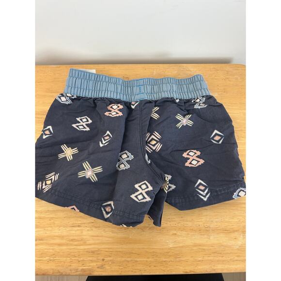 Patagonia Navy Blue Tribal Printed Baggies Shorts Size: Small - Picture 7 of 7